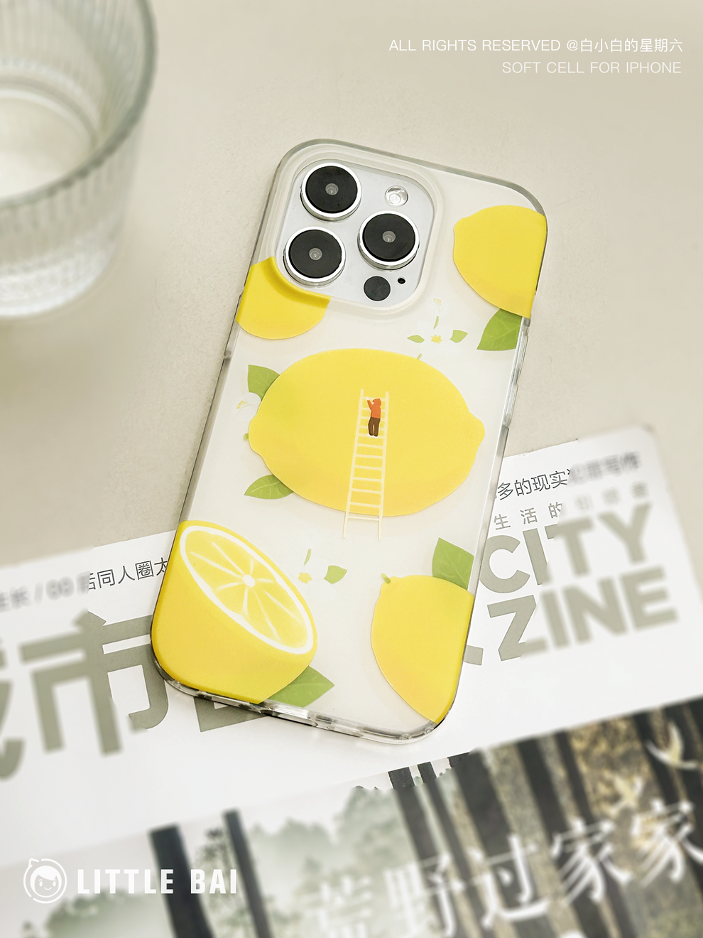 Lemon Printed Phone Case | iPhone Accessories | Three Fleas