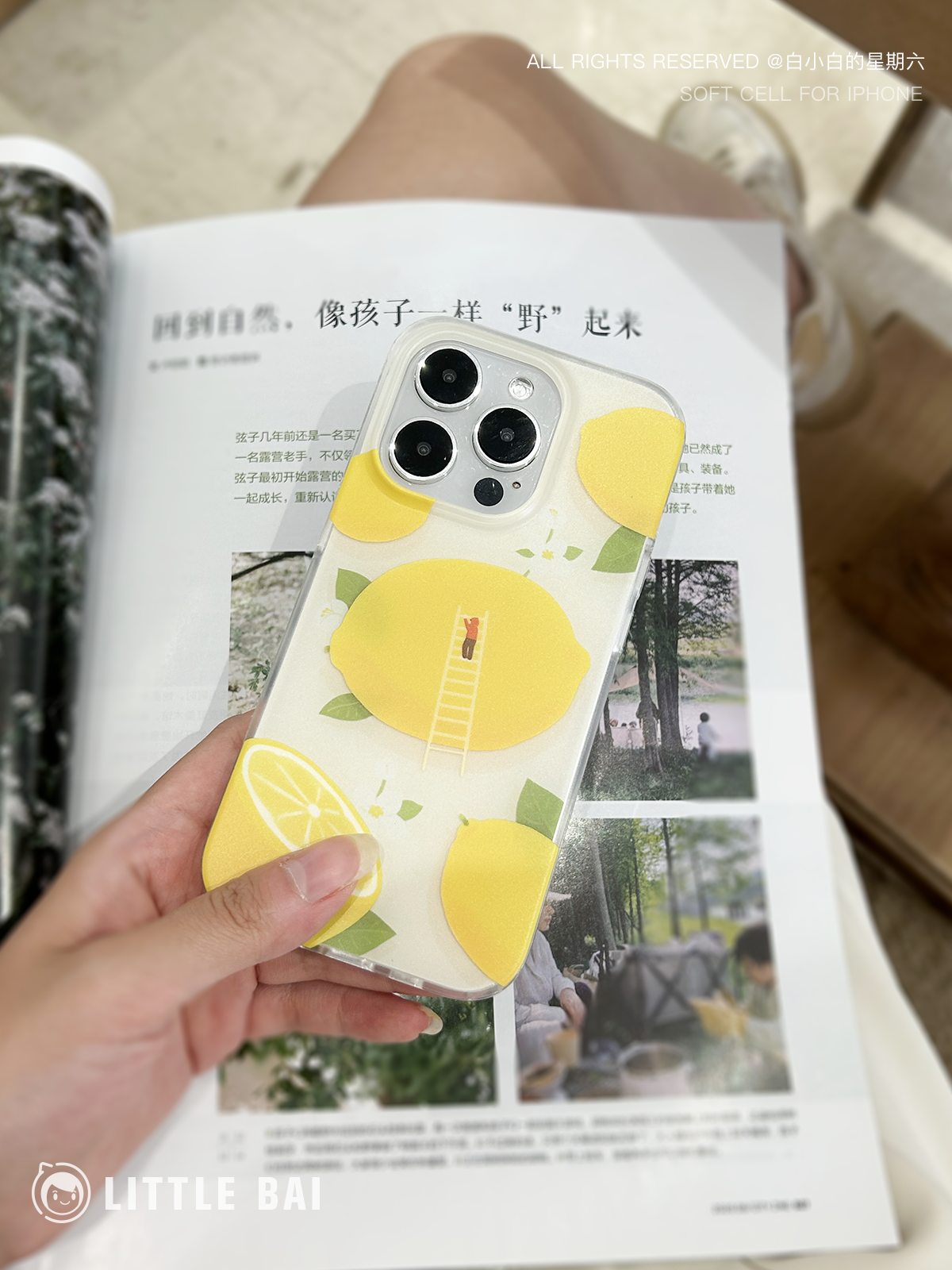 Lemon Printed Phone Case