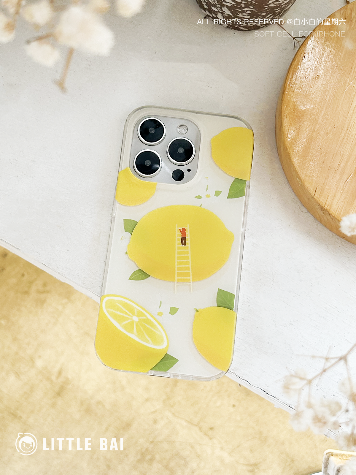 Lemon Printed Phone Case