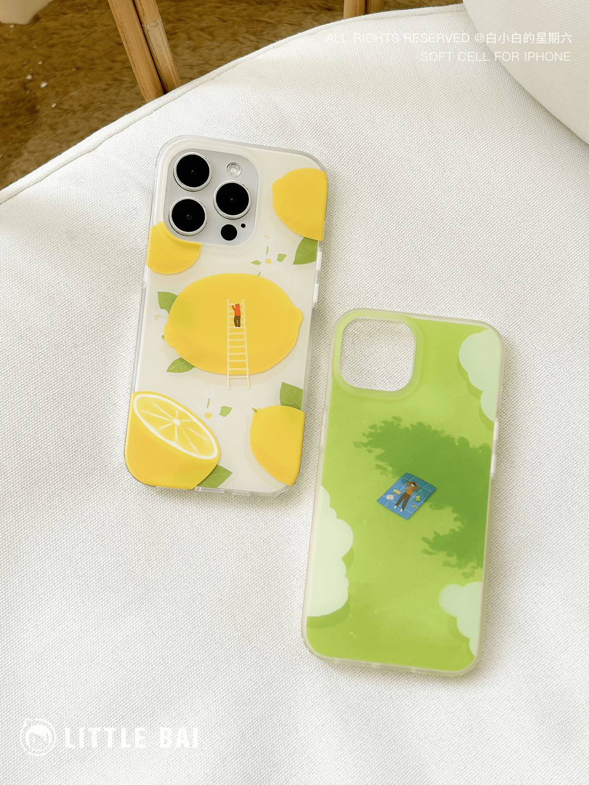 Lemon Printed Phone Case