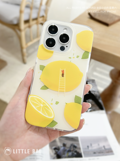Lemon Printed Phone Case