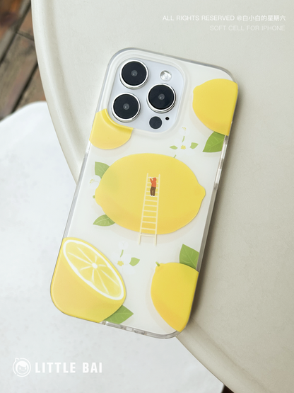 Lemon Printed Phone Case