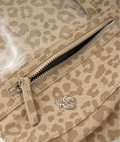 Leopard Print Buckle Strap Ita Shoulder Bag | Bag | Three Fleas