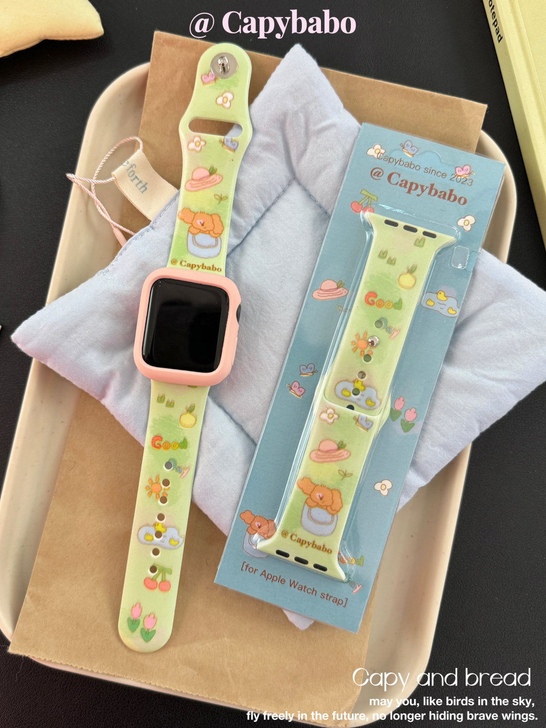 Let's Go Picnic Apple Watch Band
