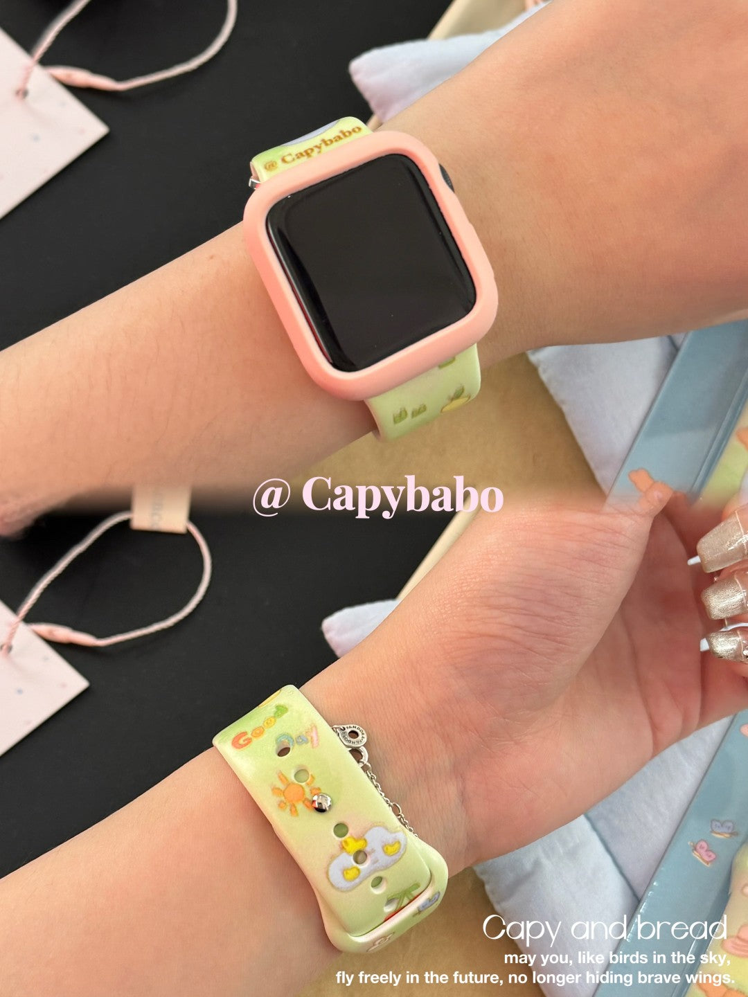 Let's Go Picnic Apple Watch Band