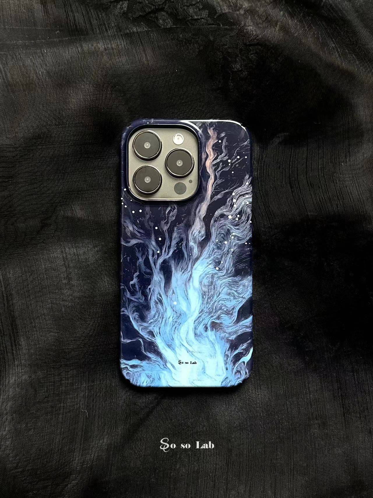 Lightning River Printed Phone Case