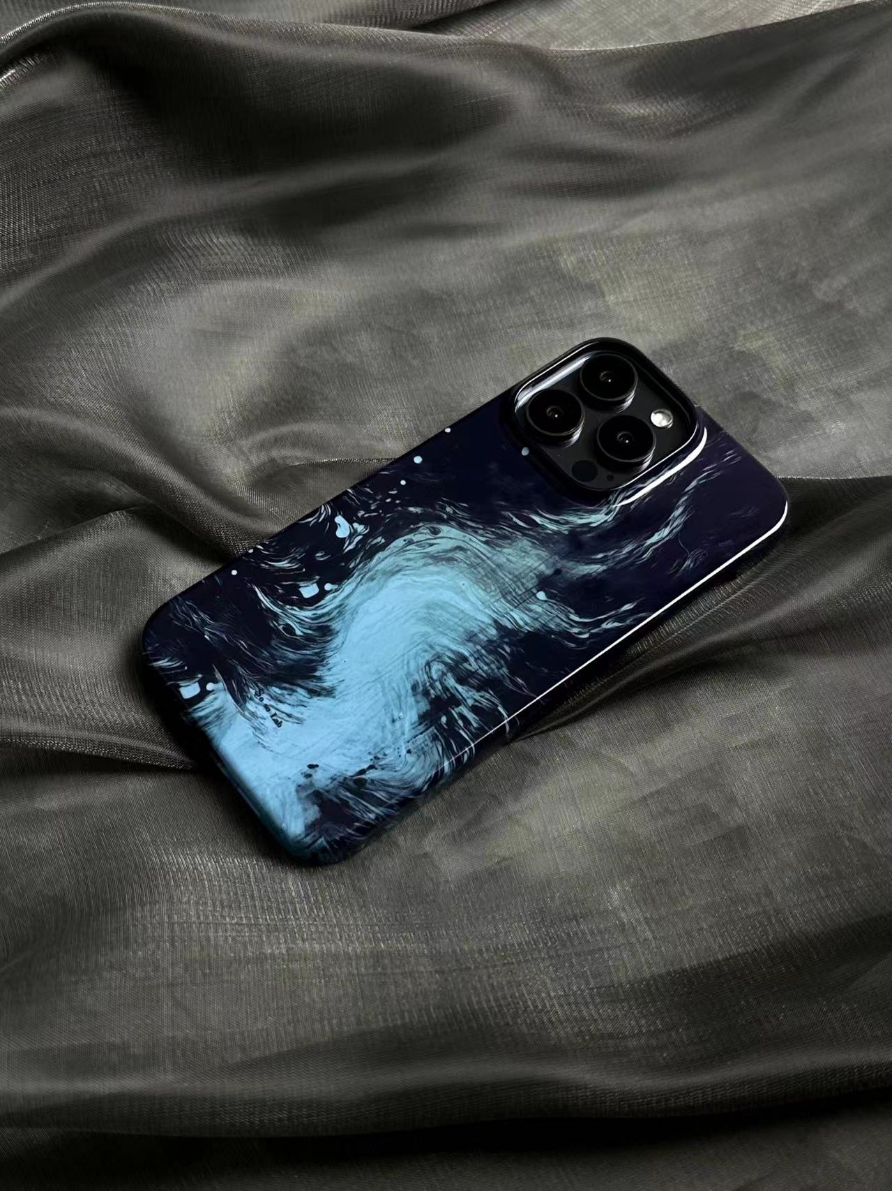 Lightning River Printed Phone Case