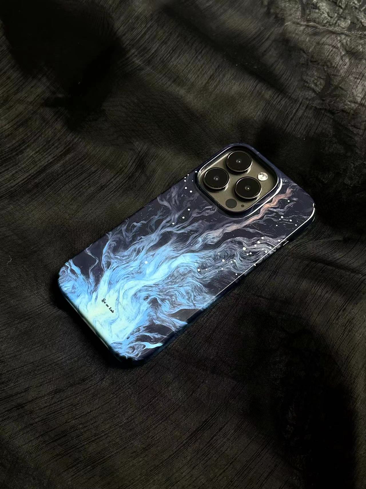 Lightning River Printed Phone Case