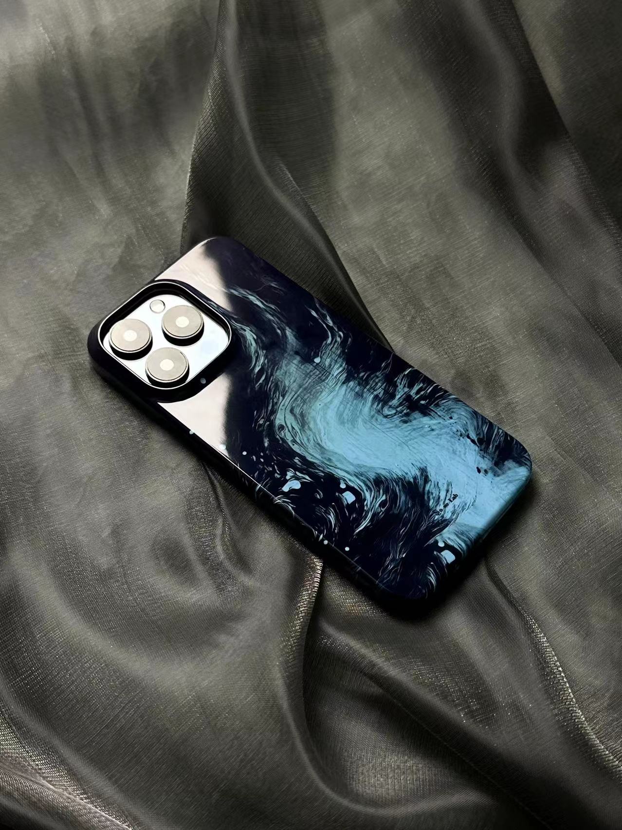 Lightning River Printed Phone Case