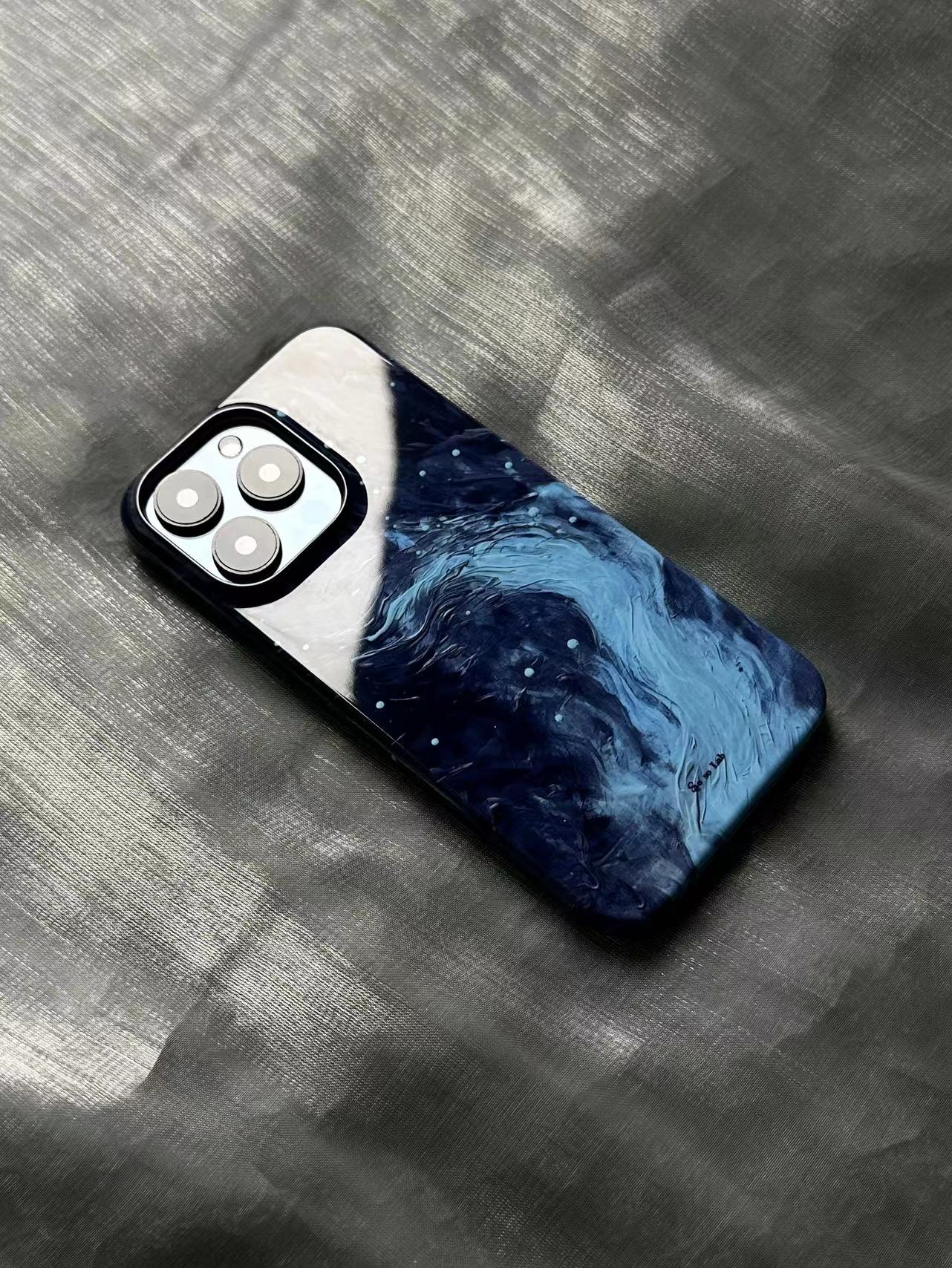 Lightning River Printed Phone Case