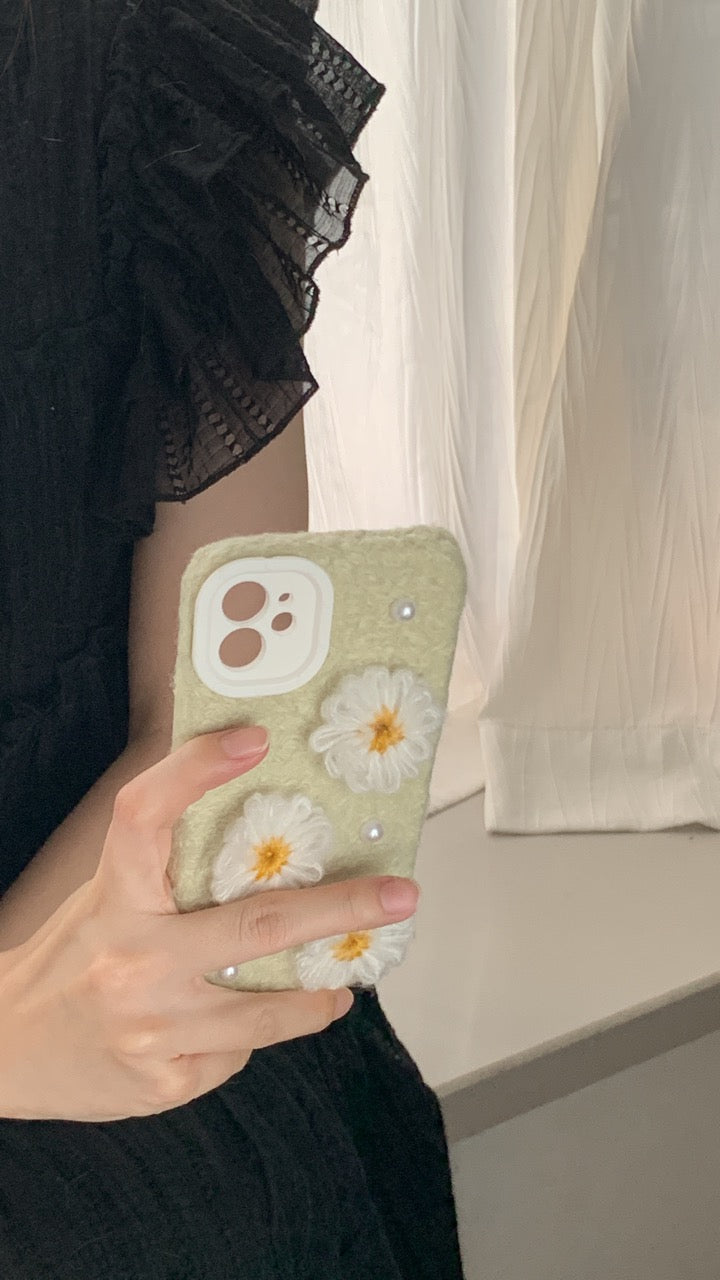 Little Daisy Furry Phone Case