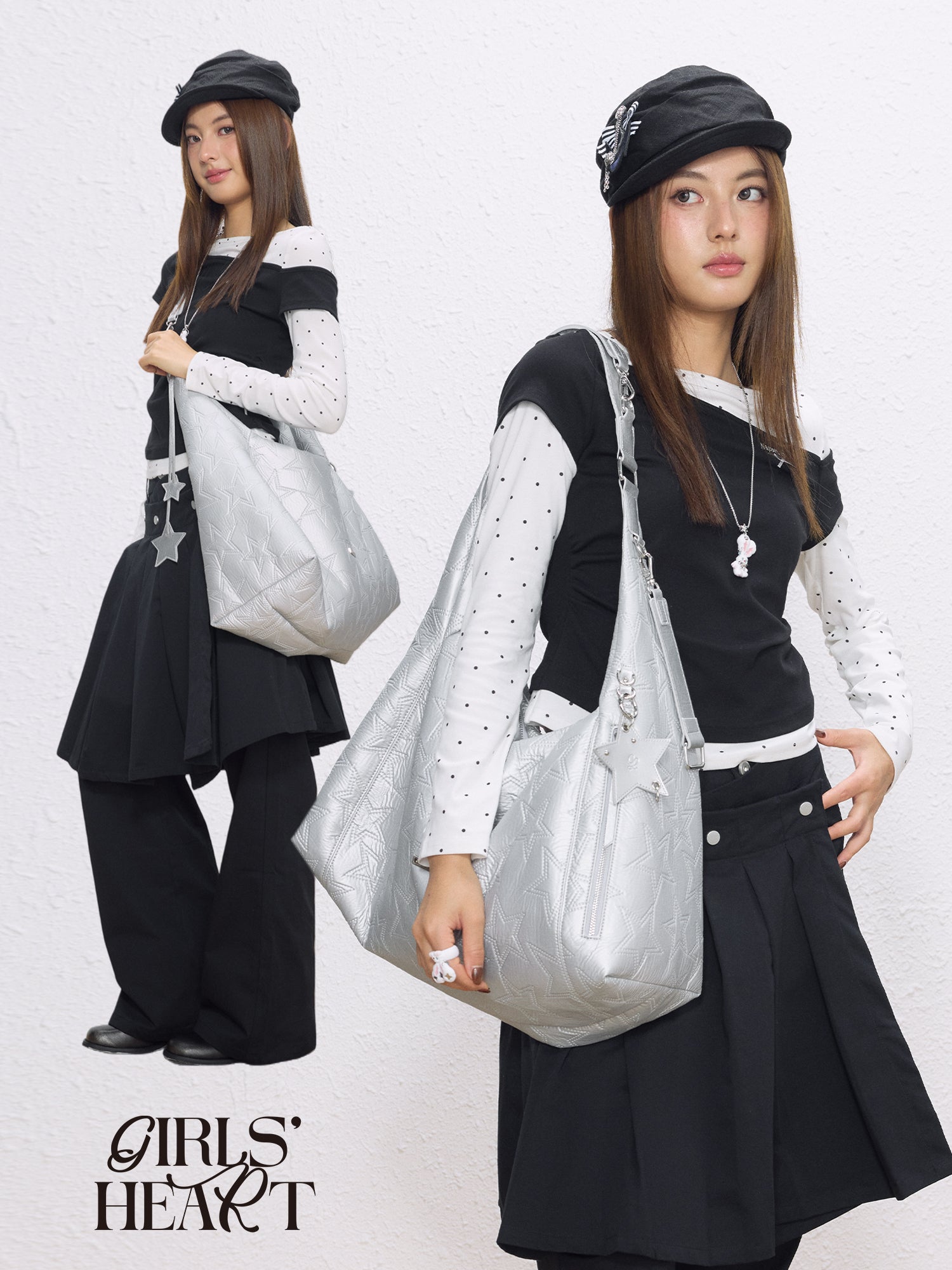 Lucky Star Puff Hobo Bag | Bag | Three Fleas