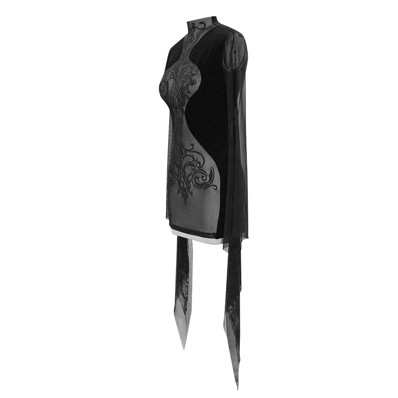 Lucretia' Semi Formal Gothic Dress | Dress | Three Fleas Lucretia' Semi Formal Gothic Dress | Dress | Three Fleas