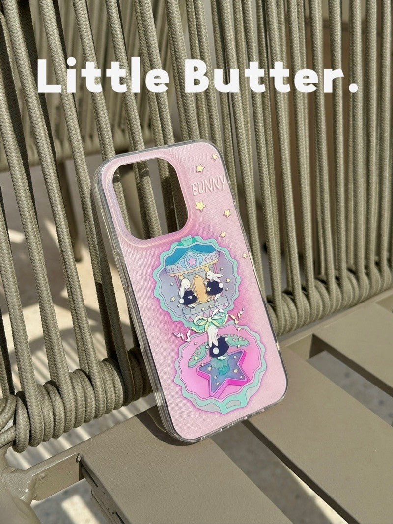 「Original」Magic Bunny Music Box Printed Phone Case