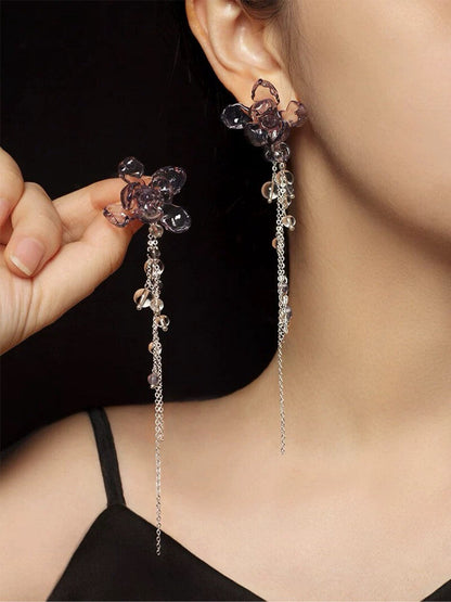 Magnolia Tassel Earrings