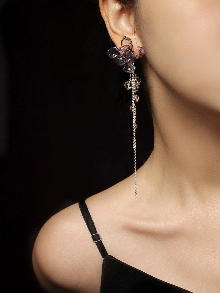 Magnolia Tassel Earrings