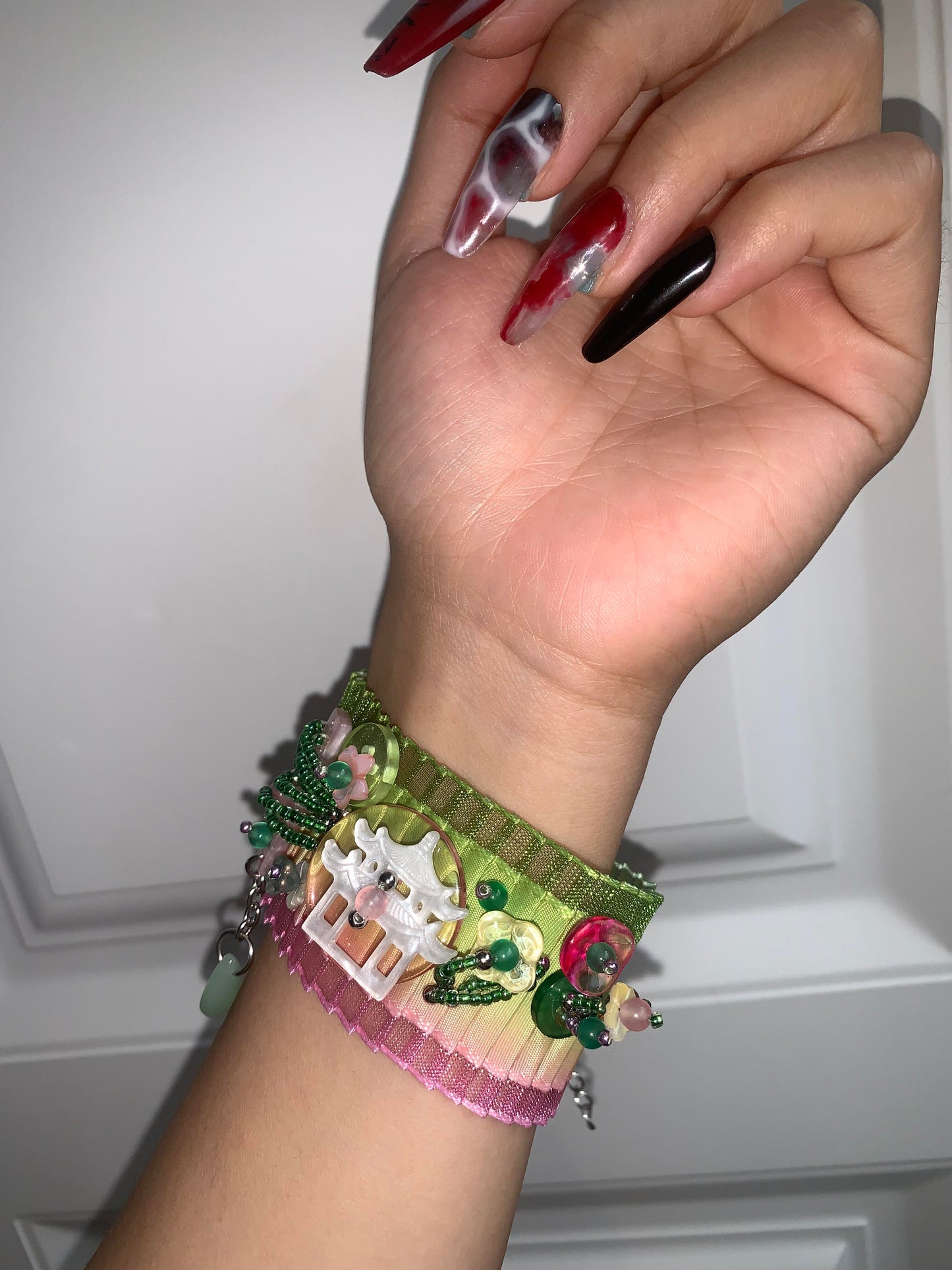 Maximalist Beaded Bracelet