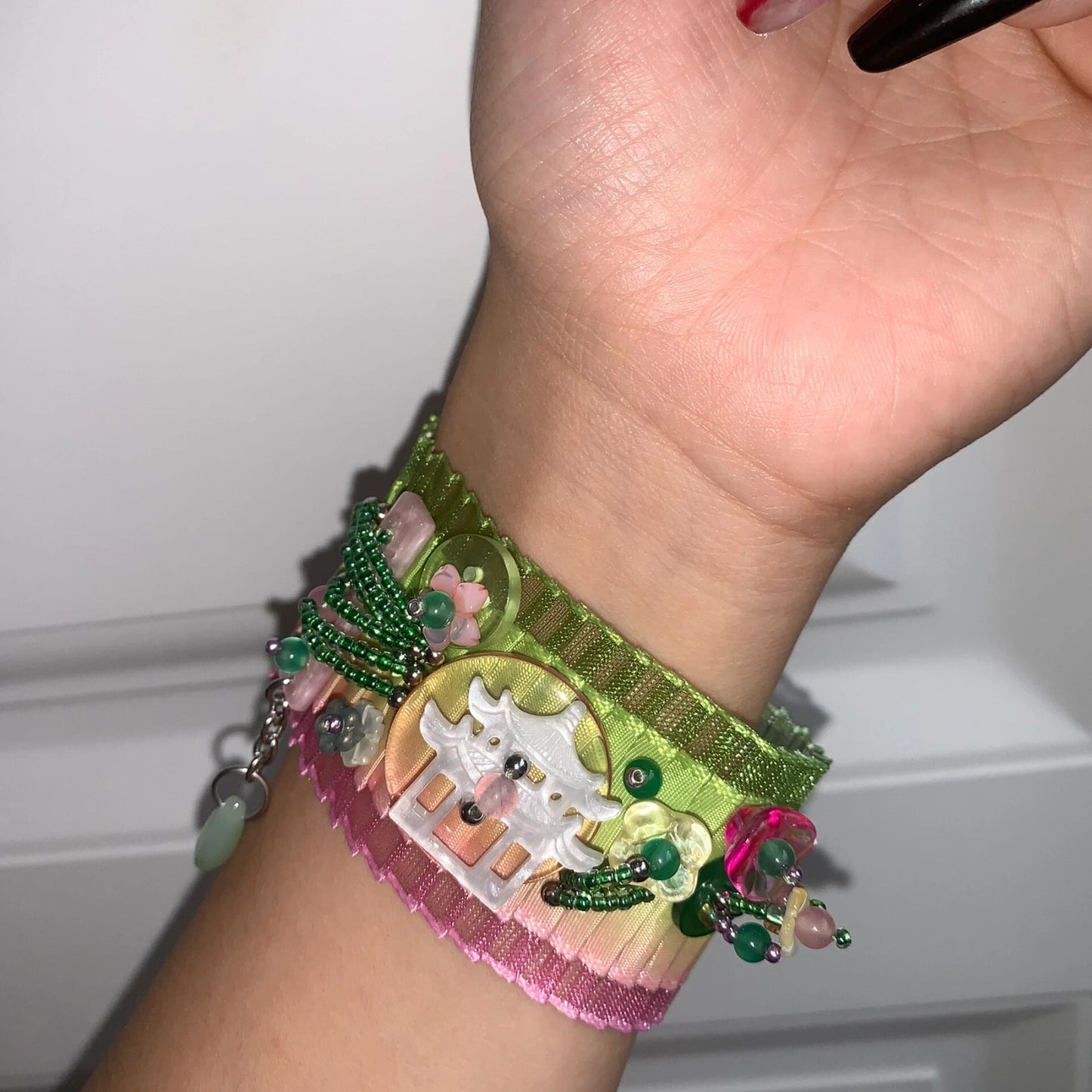Maximalist Beaded Bracelet