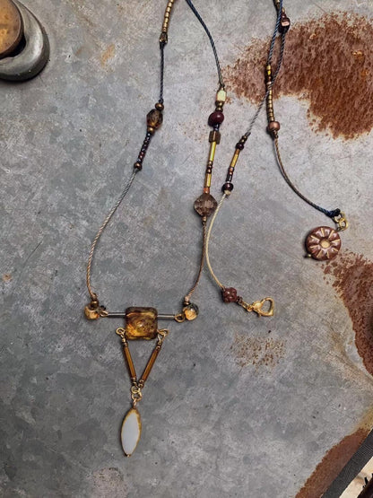 Medea Beaded Stacking Necklace