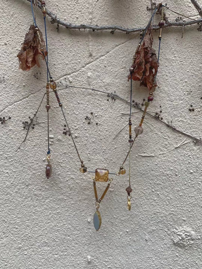 Medea Beaded Stacking Necklace