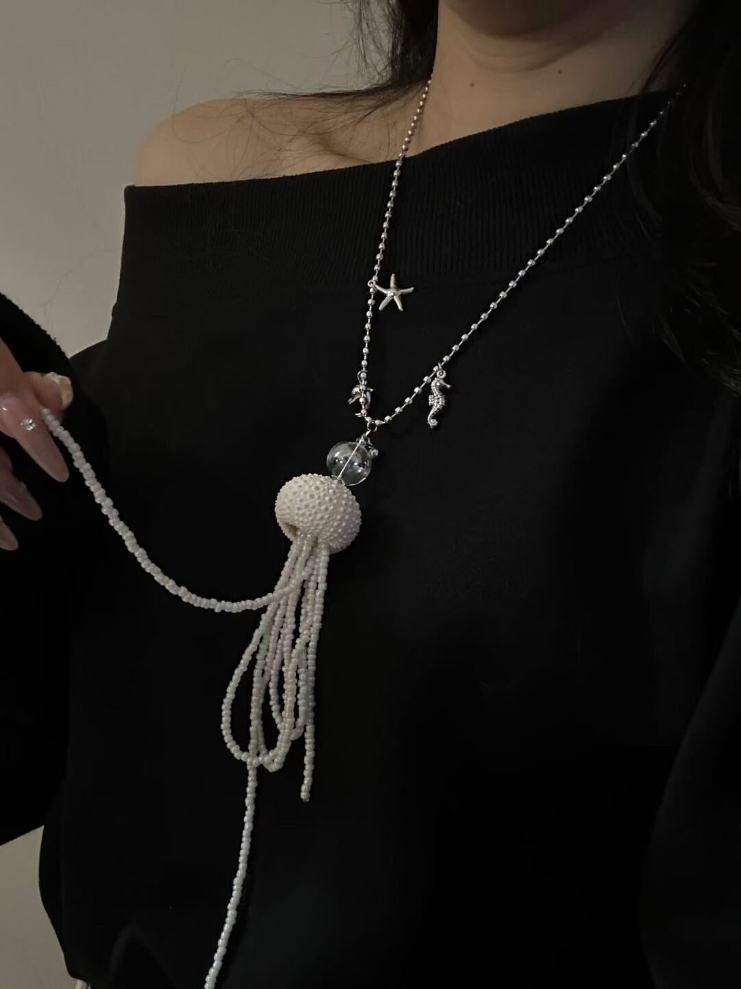Medusa Jellyfish Necklace