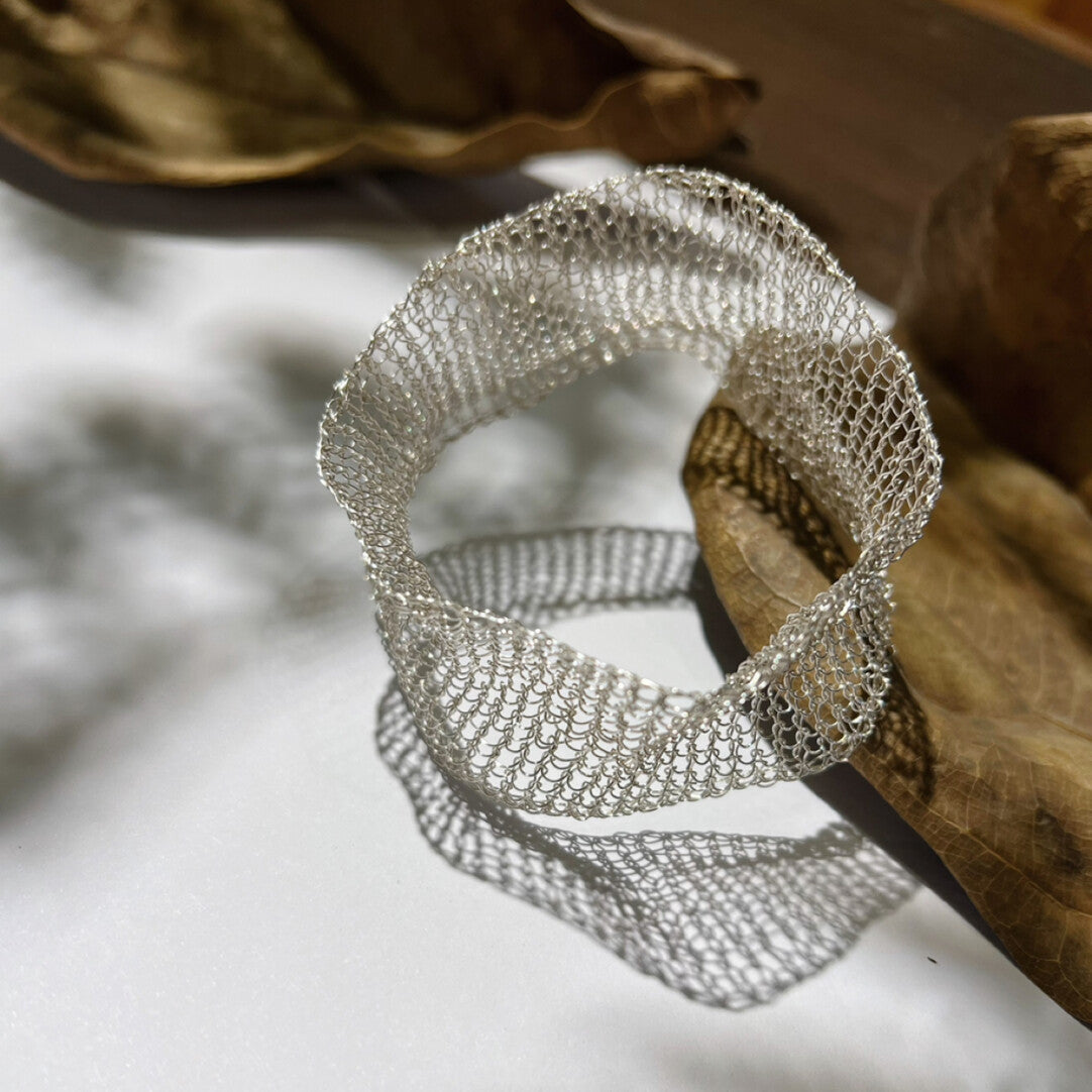 Metal Woven Hollow Bracelet