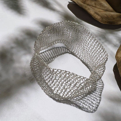 Metal Woven Hollow Bracelet