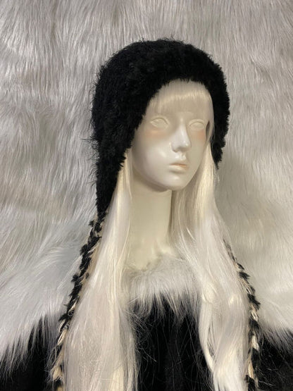 Midnight Bunny Crochet Hat