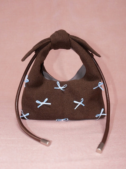 Mini Bow Handle Crossbody Bag