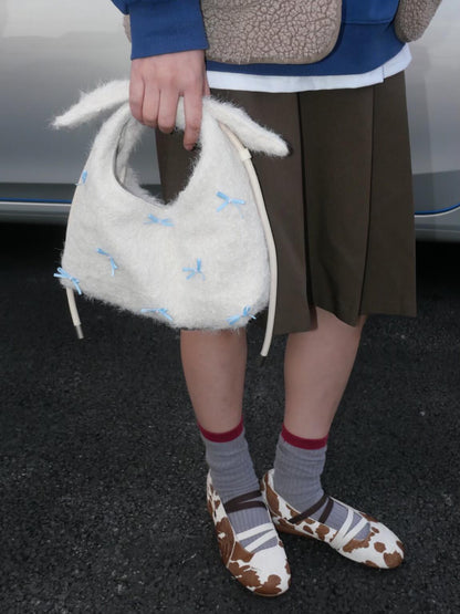 Mini Bow Handle Crossbody Bag