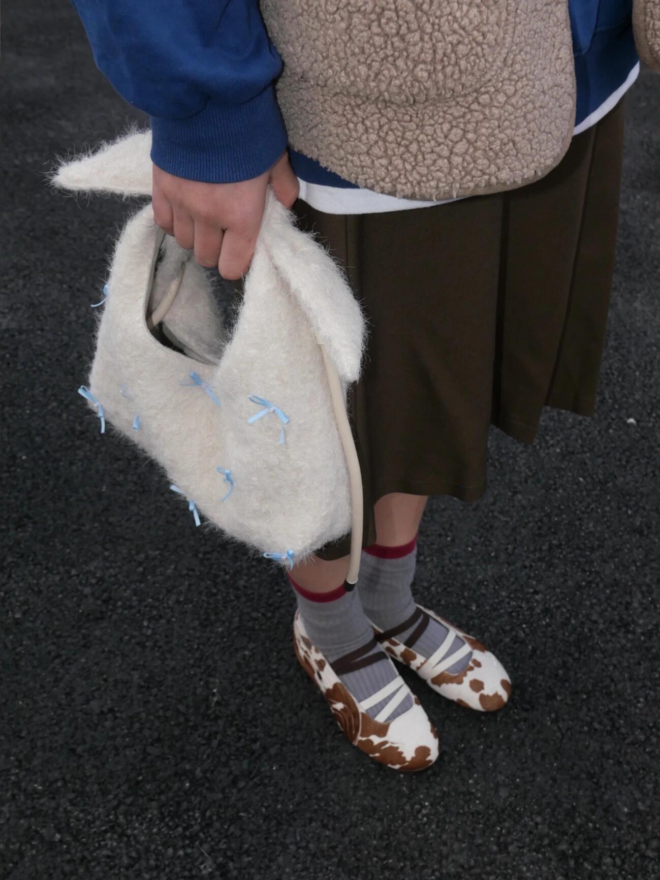 Mini Bow Handle Crossbody Bag