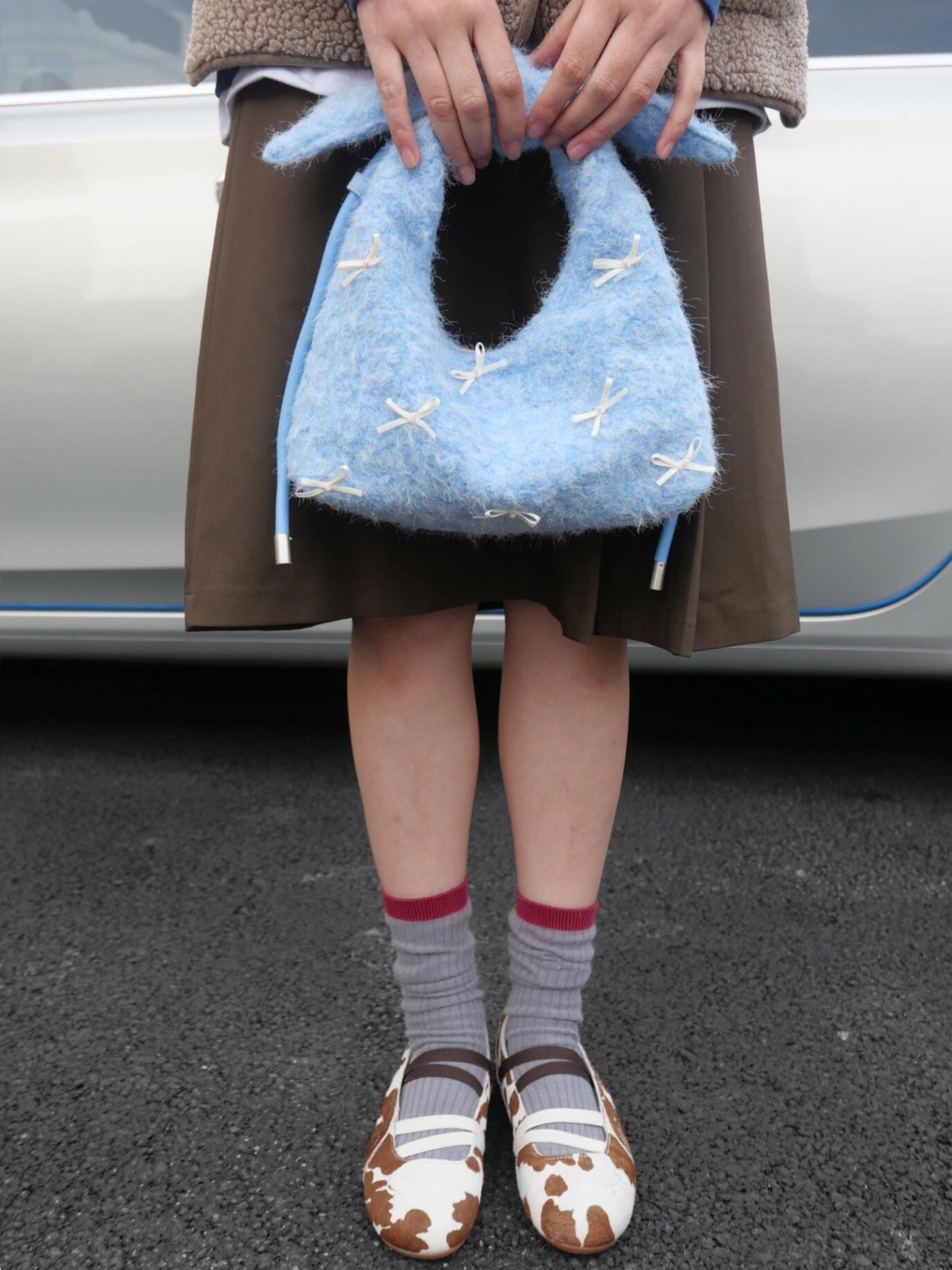 Mini Bow Handle Crossbody Bag