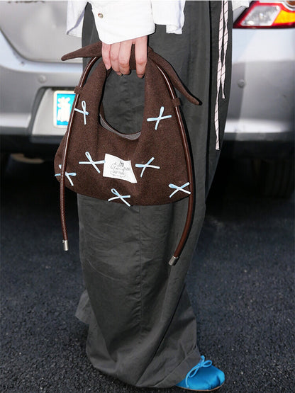 Mini Bow Handle Crossbody Bag