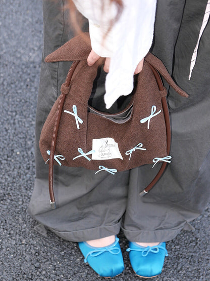 Mini Bow Handle Crossbody Bag
