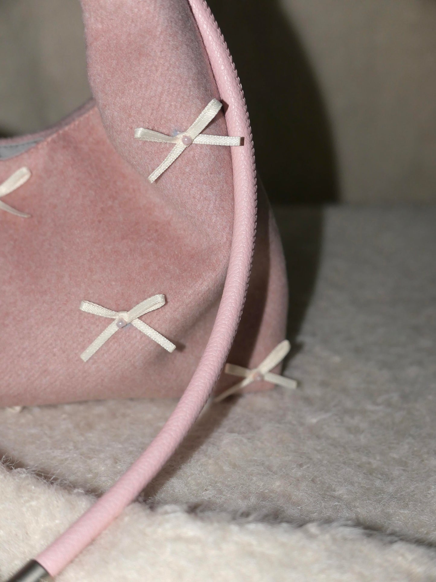 Mini Bow Handle Crossbody Bag