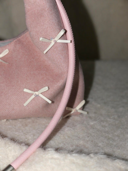 Mini Bow Handle Crossbody Bag