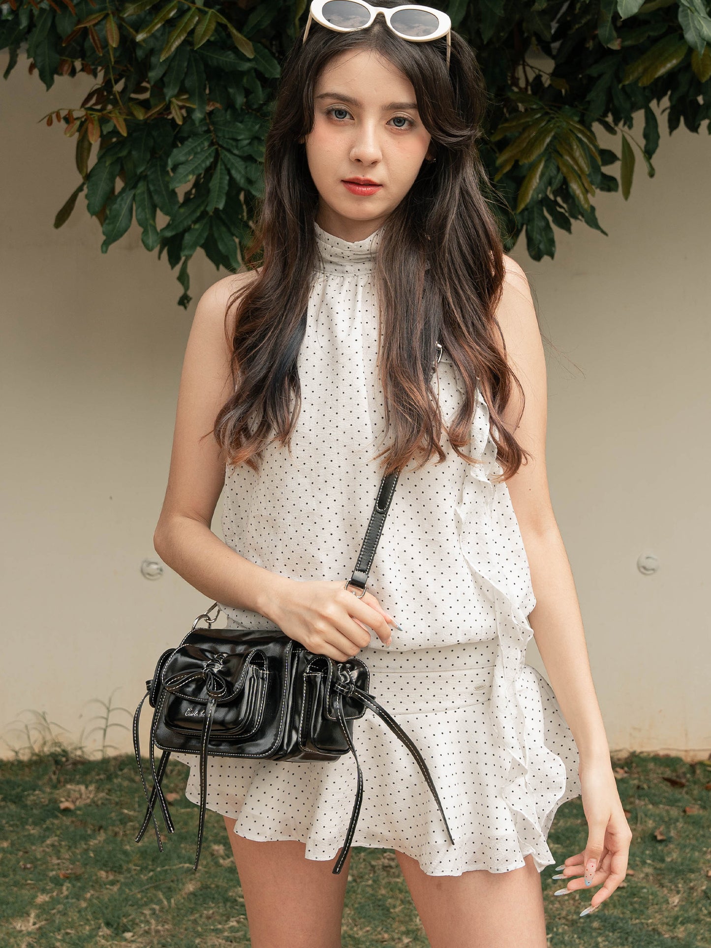 Mini Bow Pockets Shoulder Bag | Bag | Three Fleas