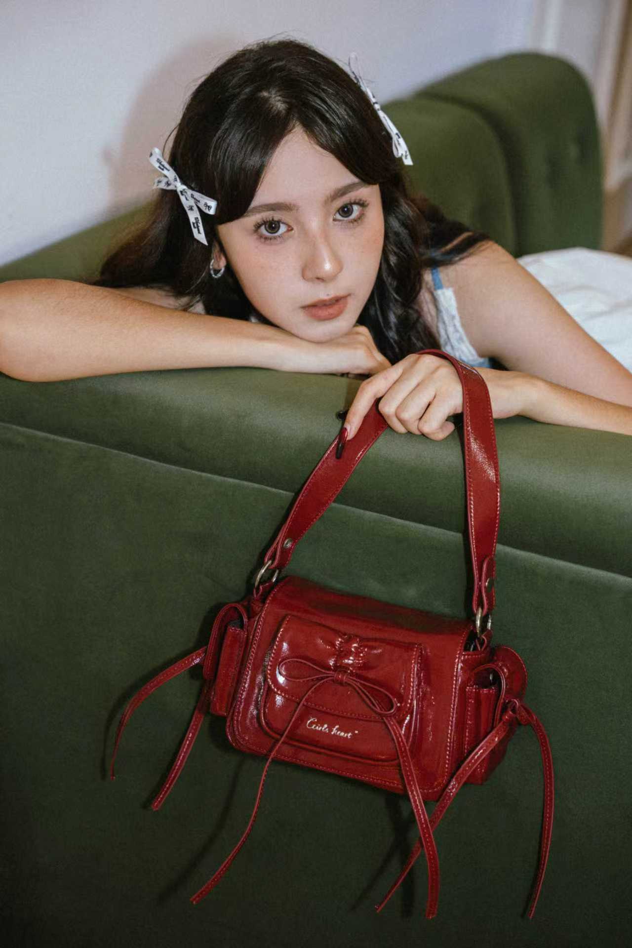 Mini Bow Pockets Shoulder Bag | Bag | Three Fleas
