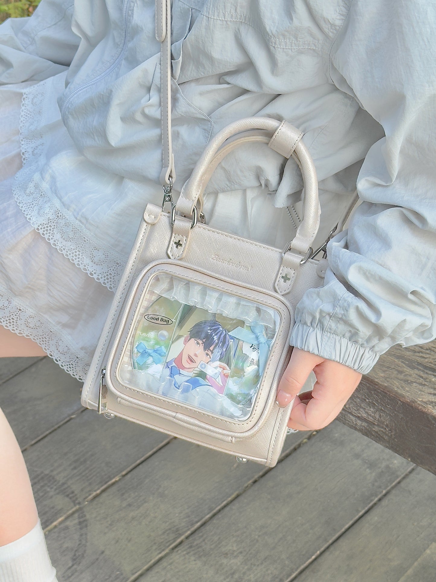 Mini Mousse Sparkly Crossbody Ita Bag