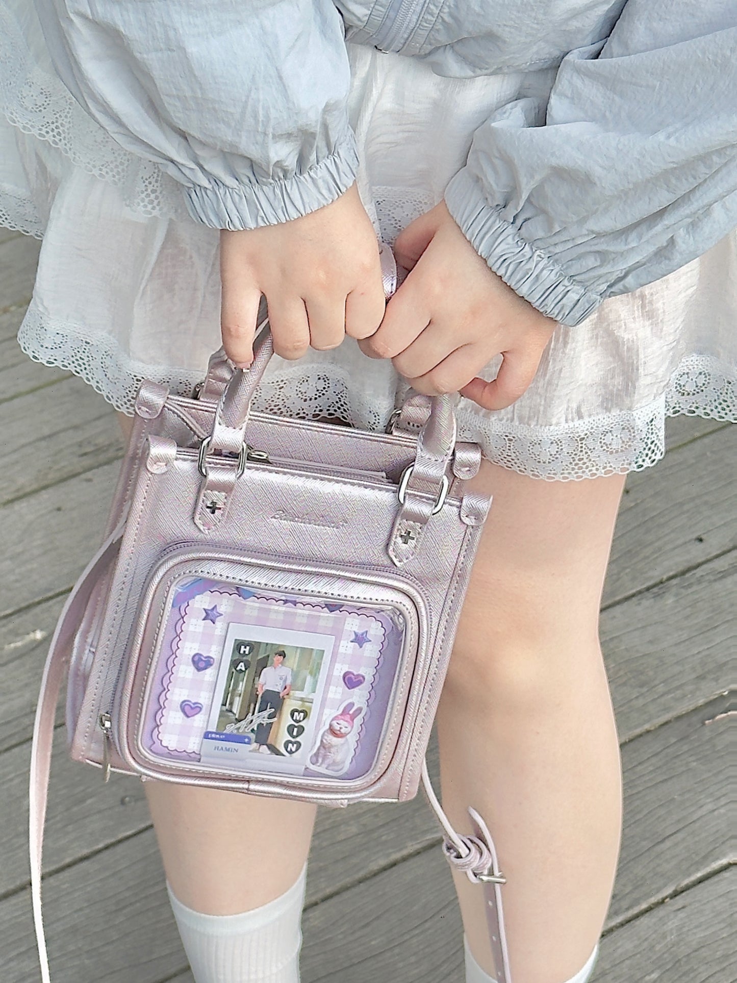 Mini Mousse Sparkly Crossbody Ita Bag