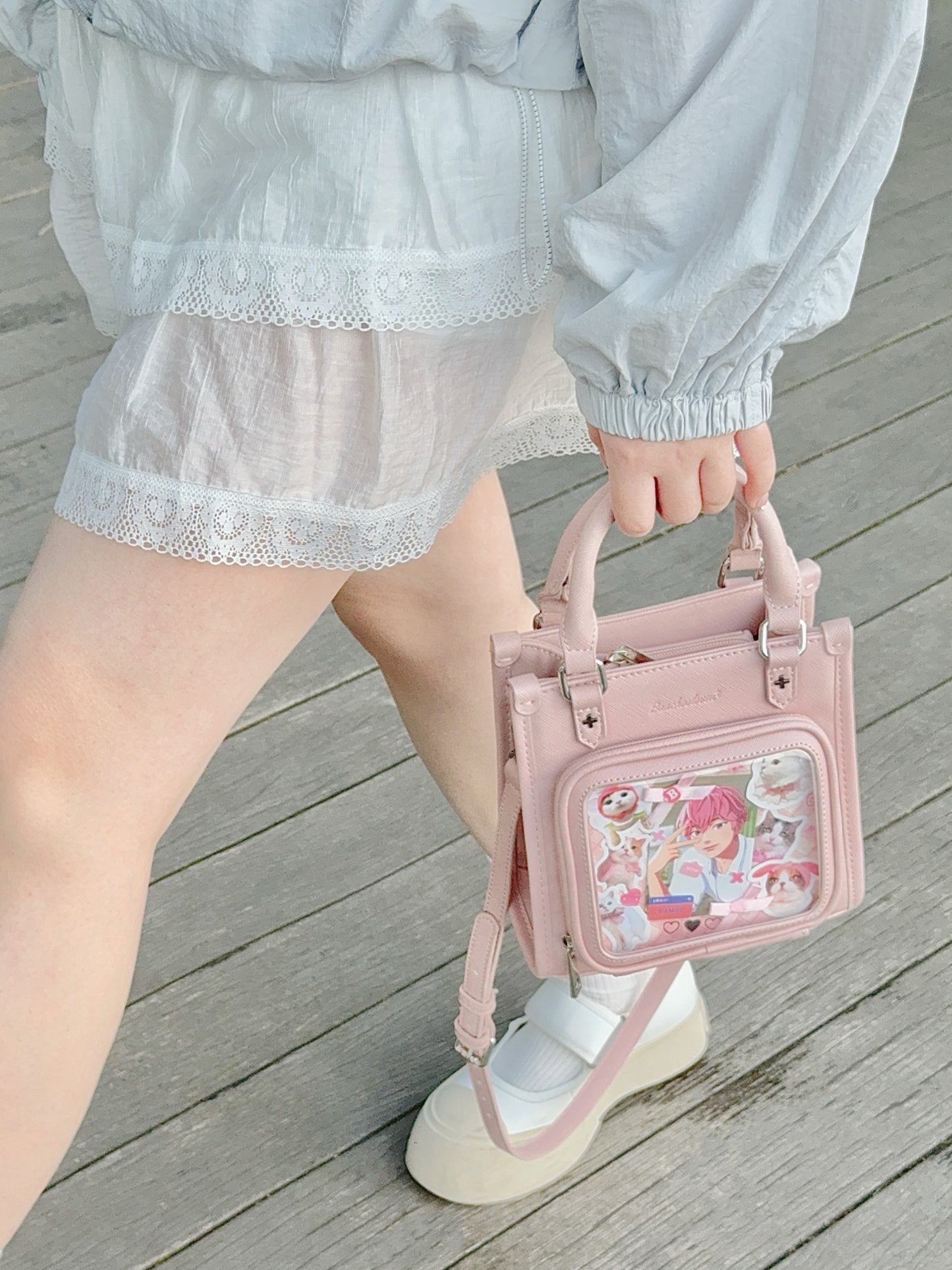 Mini Mousse Sparkly Crossbody Ita Bag