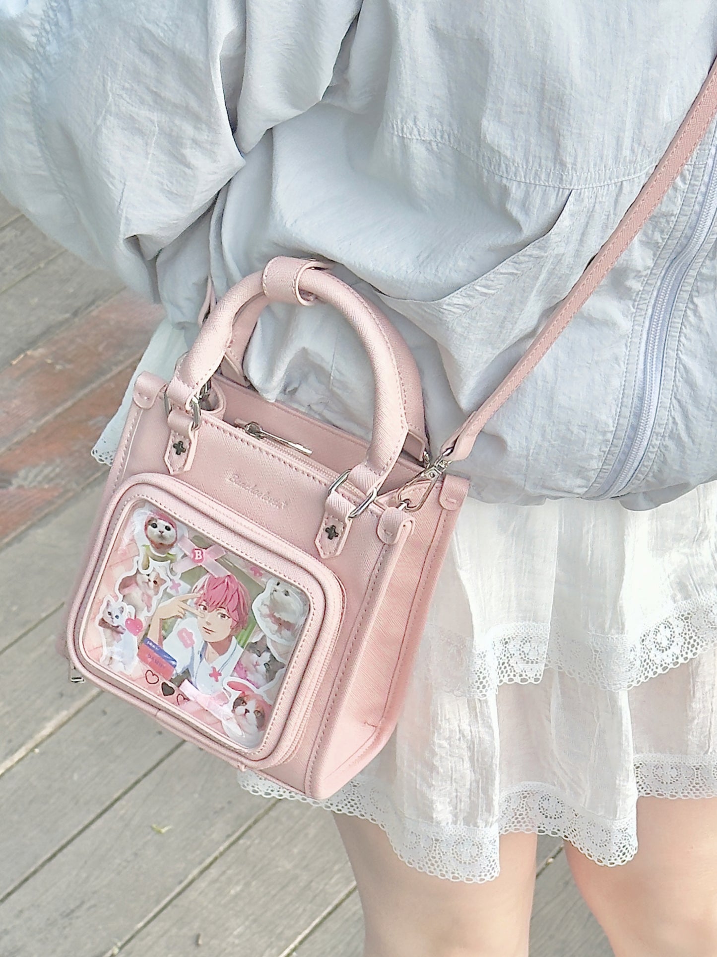 Mini Mousse Sparkly Crossbody Ita Bag