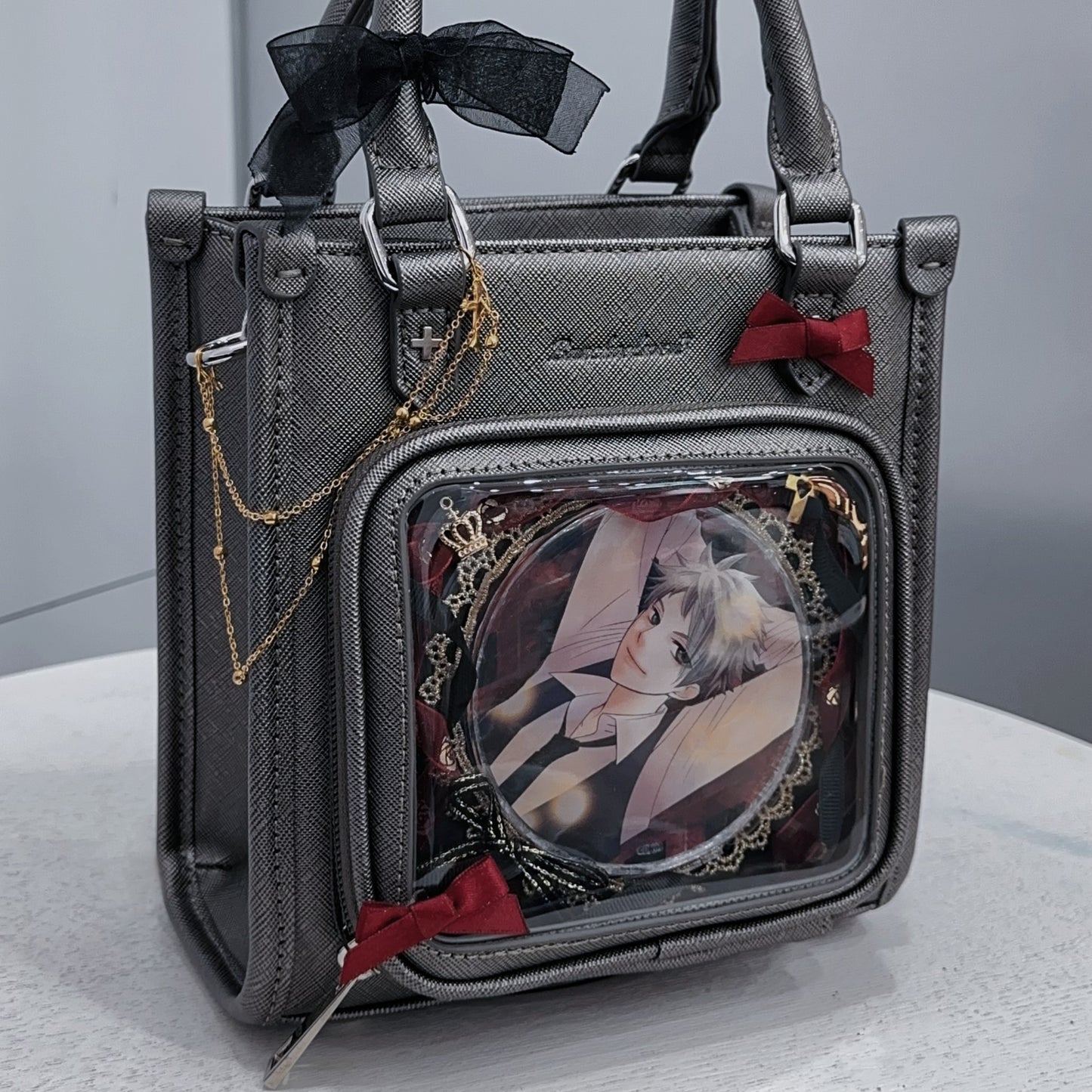 Mini Mousse Sparkly Crossbody Ita Bag