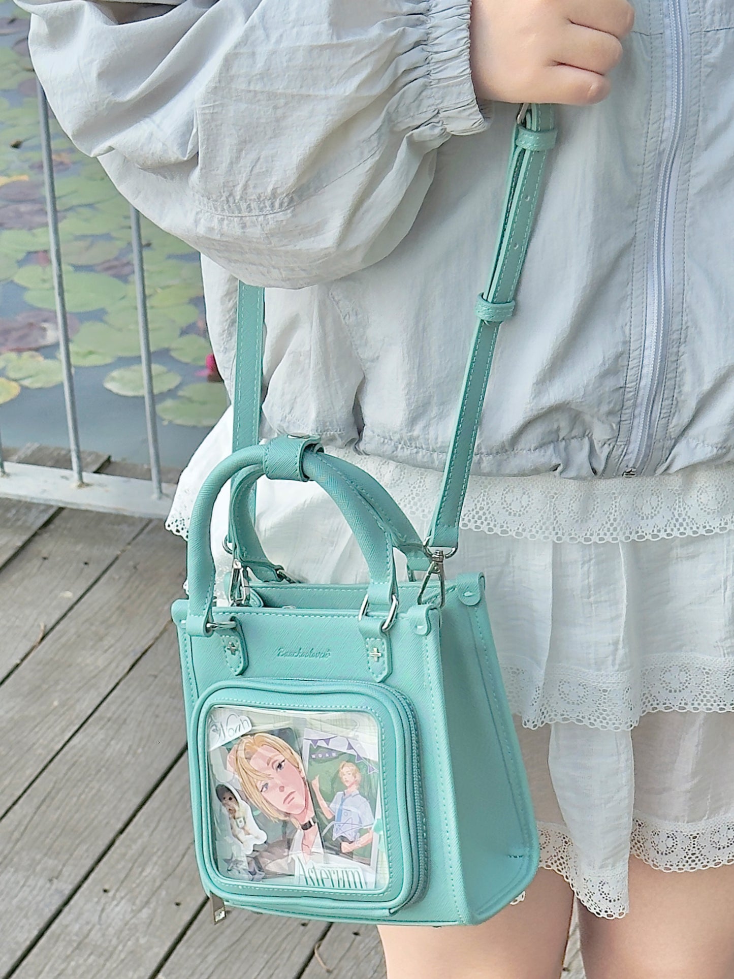 Mini Mousse Sparkly Crossbody Ita Bag