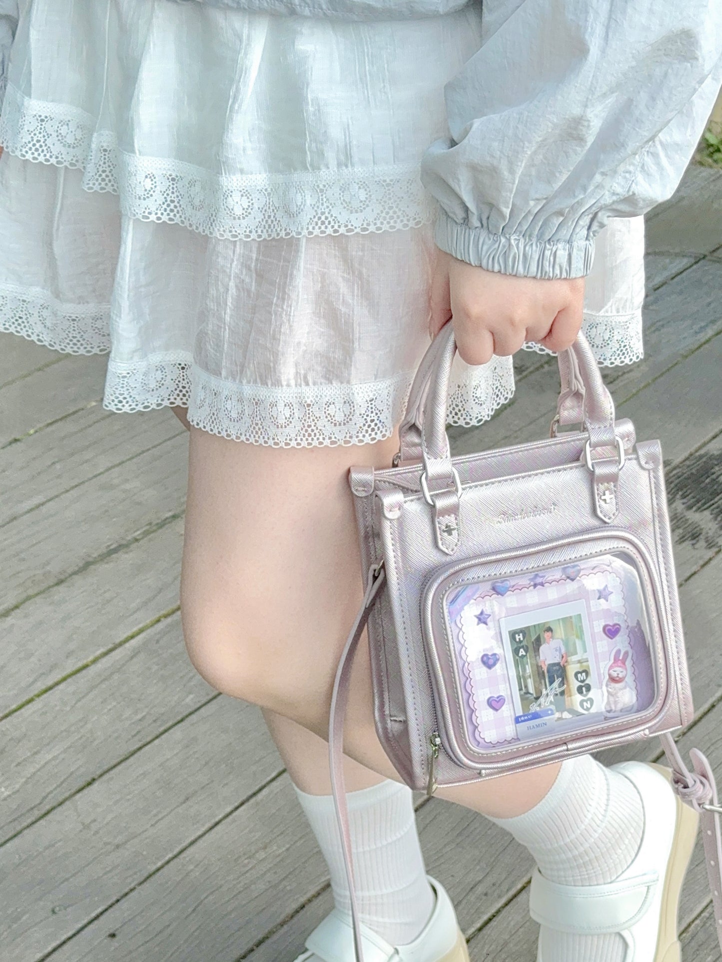 Mini Mousse Sparkly Crossbody Ita Bag