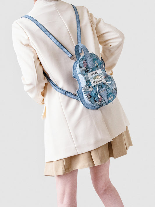 Mini Violin Shape Backpack