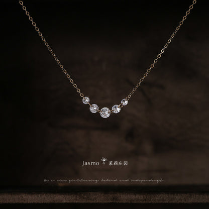 Minimalist Zircon Necklace