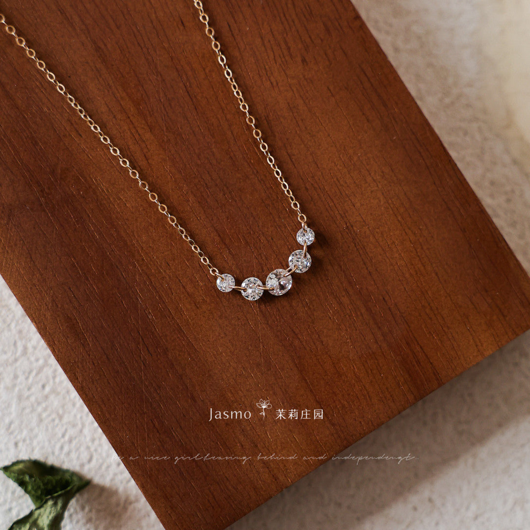 Minimalist Zircon Necklace