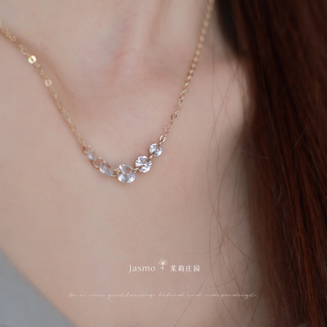 Minimalist Zircon Necklace