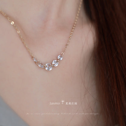 Minimalist Zircon Necklace